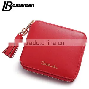 Leather Macrame Women Wallet and Purse Zipper Open With Coin Slot thumbnail-5