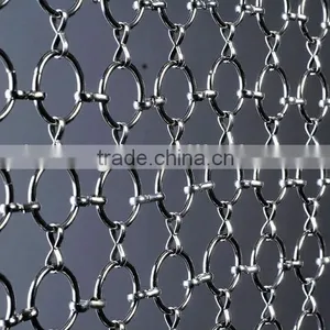 Hanging Metal Ring Mesh Room Divider Curtain thumbnail-4