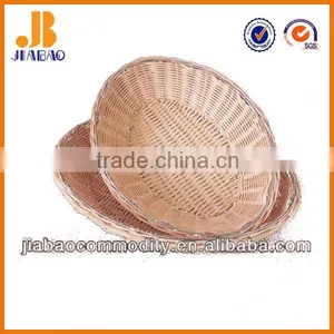 Elegant Oval Rattan Wire Basket for Sale thumbnail-2