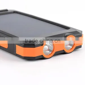 CE FCC ROHS Certificated Solar Charger Power Bank 10000mah Waterproof IP68 thumbnail-4