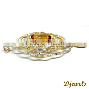 Diamond Gold Pendant,Stylish Diamond Gold Pendant,Diamond Jewelry thumbnail-3