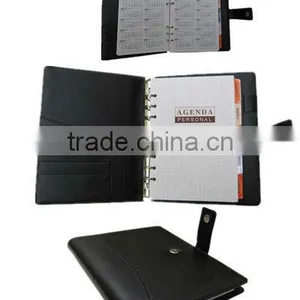 Cheap Faux Leather Dairy Notebook Organizer Portfolio thumbnail-1