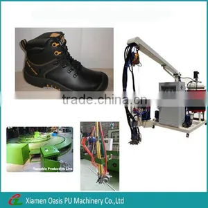 PU Polyurethane Labor Shoes/Safety Shoes Making Machine Foam Machine thumbnail-1