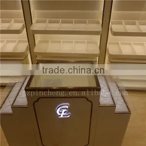 Accessories Display Cabinet, Wood Store Furniture, Wall Mounted Display Showcase thumbnail-5