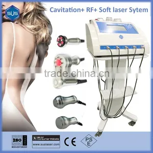 Mini Portable Laser + Cavitation Ultrasound Weight Loss Machines +rf + Vacuum Cavitation Slimming Machine Skin Lifting thumbnail-1