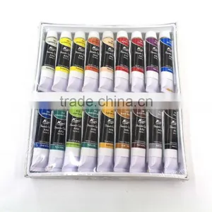 Free Sample 12ml 18colors Gouache Paint Set thumbnail-2