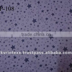 Colorful Star Printed Woven Flanela thumbnail-1