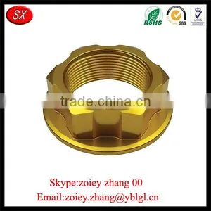 OEM & ODM Custom Precision CNC Steering Stem Nut For Motorcycle thumbnail-6