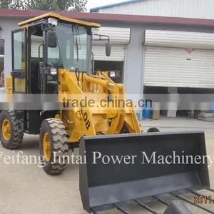 China 800kg Wheel Loader, Small Wheel Loader With Snow Blade thumbnail-2