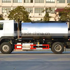 China Heay Duty Sinotruck Howo Heated Asphalt Tanker Truck With Left Hand Drive and RHD thumbnail-3