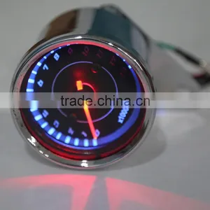 New LED Backlight Universal Tachometer Speedometer Tacho Gauge for Motorcycle thumbnail-1