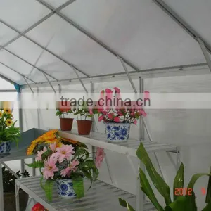 Vegetable Growing Aluminium Frame 6mm PC Sheet Garden Greenhouse thumbnail-3