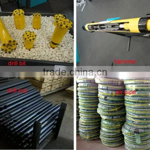 GD Best Seller Quarry Blasting Small Portable Borehole Mining Hydraulic Hard Rock Drilling Machine thumbnail-2