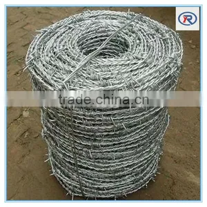 16gauge Galvanized Barbed Wire Fencing Made in China thumbnail-1