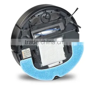 China Wholesale Ultrasonic Detection Multifunctional Smart Vacuum Cleaner Robot Sweep and Mop Wet and Dry Water Tank thumbnail-2