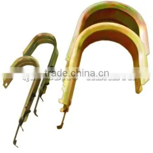 CABLE HOOK WITH YELLOW GALVANIZED FINISH thumbnail-1