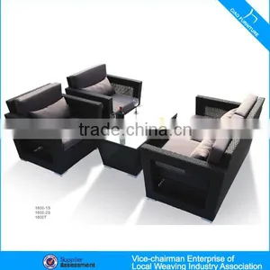 Polyester Rattan Sofa New Design Patio Sofa (1800-1) thumbnail-1