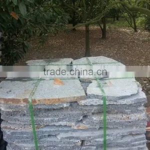 Natural Black Honed Lava Stone Tile for Sale thumbnail-6