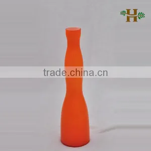 Little Gourd Shaped Colored Glass Vase, Handmade Tall Home Use Glass Flower Fork thumbnail-1