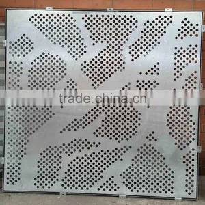 Outdoor Laser Cutting Facade Panel Aluminum Curtain Wall Profile thumbnail-5