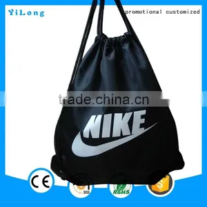 Top Sale Size Plastic String Bag Custom Polyester Cotton Backpack Draw String Bag Rope Bag String Bag thumbnail-4