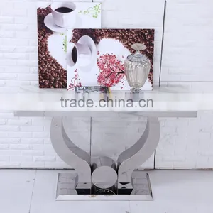 Strong Base Console Table Marble Top 868# thumbnail-1