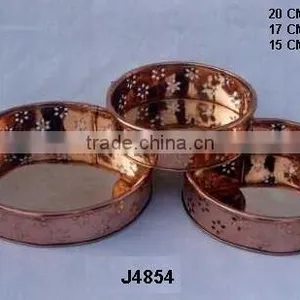 Copper Planter With Mirror Polish thumbnail-1