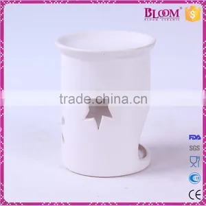 Modern Decoration Desgin Ceramic White Aroma Burner thumbnail-2