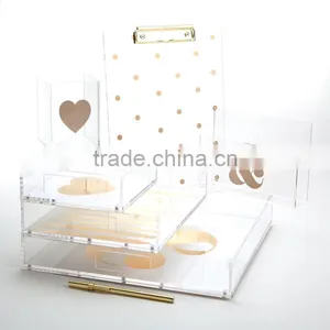 China Manufacturer Customized Clear Stacking Acrylic Trays thumbnail-1