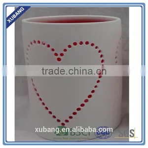 Ceramic Candle Cup Bamboo Shape Candle Holder Wholesale Candle Holder thumbnail-2