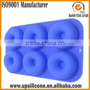 Food Grade Silicone Donut Pan,round Silicone Cake Baking Pan thumbnail-6