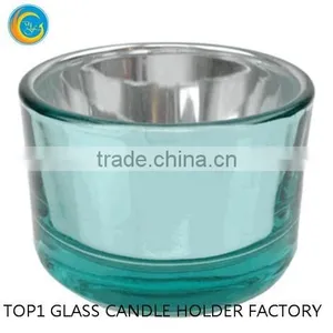 Multi Candle Holders Flared Tealight Glass Cup Purple Glass thumbnail-2