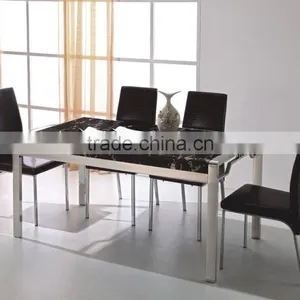 B2610 Model Metal Chromed Dining Chair Modern Design thumbnail-2