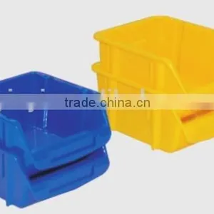 Large Clear Stacking Bin,Plastic Storage Tool Box,combination Boxes,stackable Bins Plastic PP Storage Tool Bin Box ( 1010355) thumbnail-2