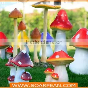 Miniature Fairy Garden Craft Hedgehogs With Mushrooms Statue Decor thumbnail-6