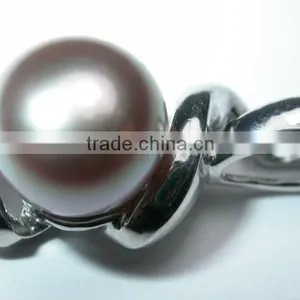 Silver 825 Women Gift Pearl Rings Tahitian Pearl Ring thumbnail-1