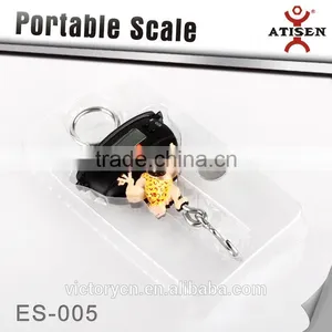 Mini Portable Hanging Electronic Digital Cartoon Luggage Weighing Scale 40kg thumbnail-3