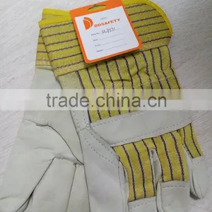 DDSAFETY Pig Leather Safety Gloves thumbnail-5