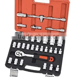 32 Pcs 1/2" Drive Socket Tools Set thumbnail-1
