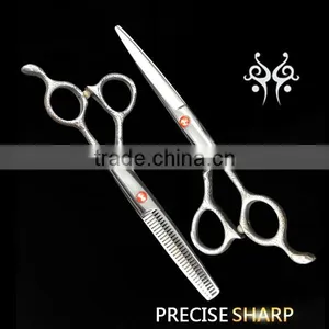 QJ-HS162 Barracuda Hair Scissors Sketching Pattern Magnificent thumbnail-1