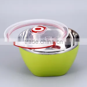 Stainless Steel Keep Food Fresh Bowl Without Lid thumbnail-2