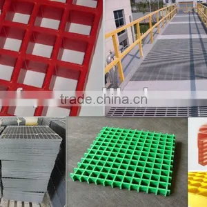 FRP GRP Glassfiber Fiberglass High Strength Grating thumbnail-1