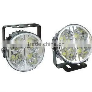 4 LED Round Daytime Running Light thumbnail-1
