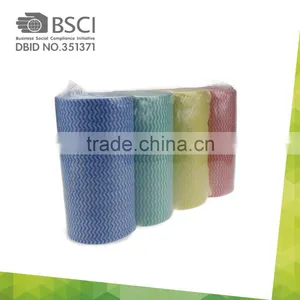 Cheap Good Quality Big Spunlace Nonwoven Fabric Rolls Kitchen Multipurpose Clothing Wipes thumbnail-1