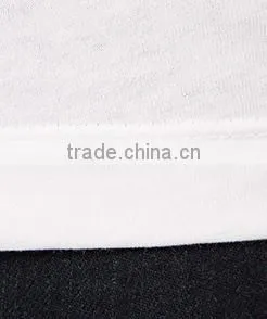 100% Polyester V-neck T-shirt Wholesale Custom Made in China Fashion Apparel District Juniors Varsity Bulk V-Neck T-shirt thumbnail-6