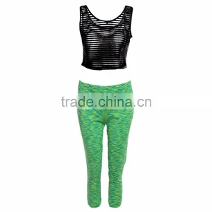 High Quality Sport Wear Woman Fitness Fashion Training Clothing Sexy Jogging Wear thumbnail-5