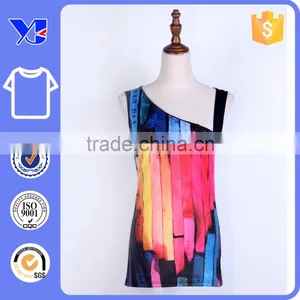 Top Quality Asymmetry Sexy Lady Tops thumbnail-1
