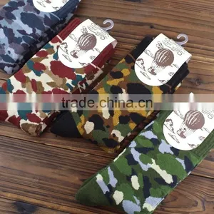 New Camouflage Male Socks With Thick Warm Terry Socks thumbnail-2