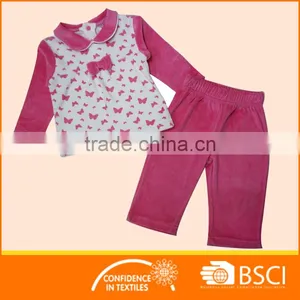 Velour Kids Wear Sleeping Dress Pyjama Manufacturer thumbnail-1