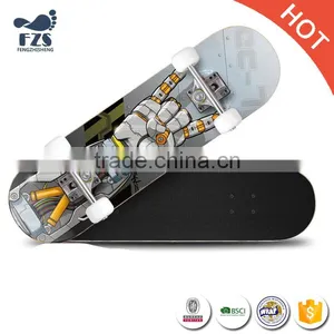 HSJ246 Professional Custom Maple Skateboard Deck Longboard Skateboard Complete thumbnail-1